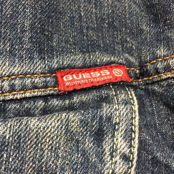 VINTAGE GUESS DENIM JACKETS SIZE XL - Picture 7 of 8